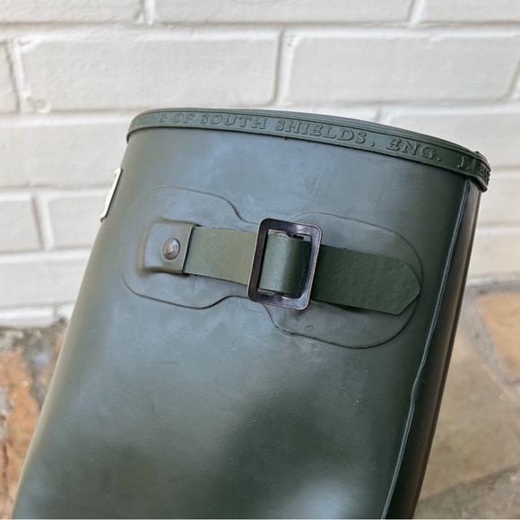 Barbour Bede Wellington “Wellie” Boots in Olive, SZ UK 3 (US 5.5-6) EUC - Picture 8 of 12